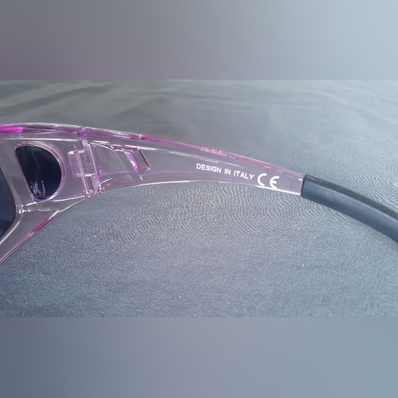 2/$20 UKCA Design Italy funky sport mirror lens sunglasses in magenta - Picture 12 of 16